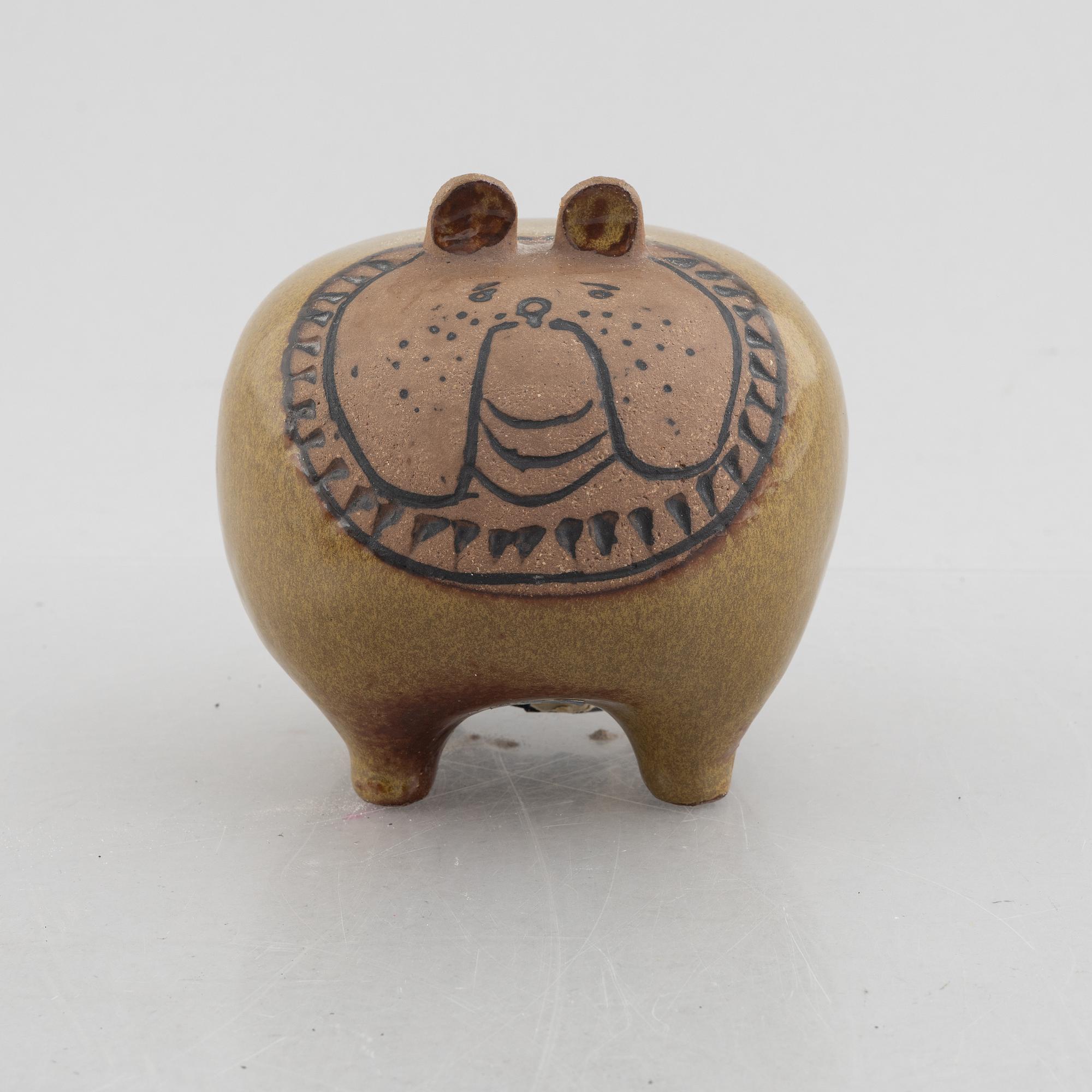 Lisa Larson, a stoneware figurine, Gustavsberg.