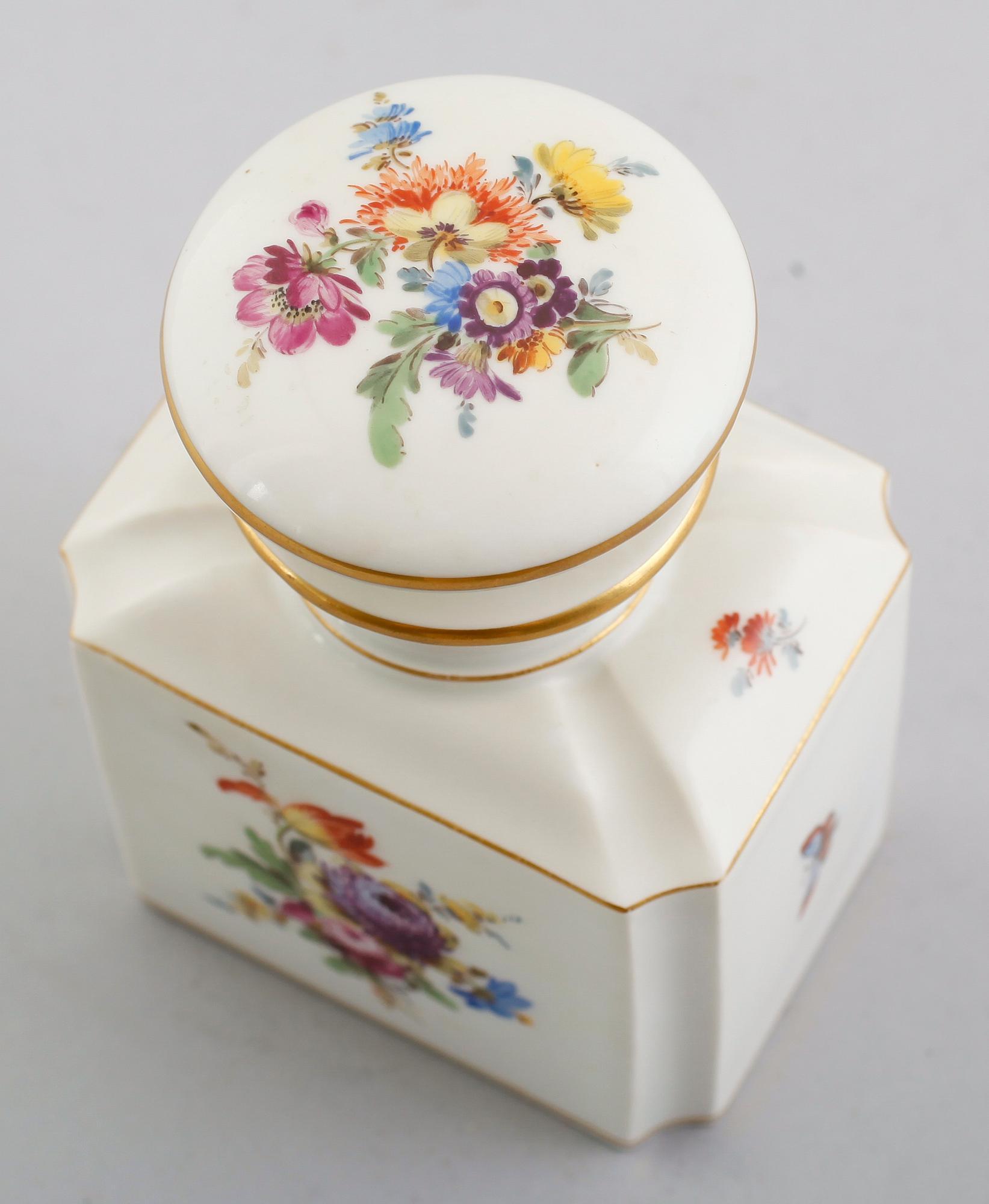 TEDOSA, porslin, Meissen, 1900-talets mitt.