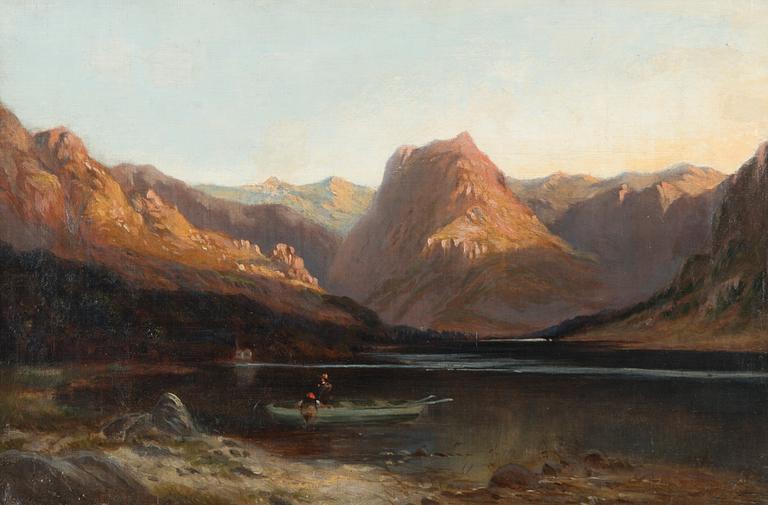 Josefina Holmlund, Motiv från Alperna.