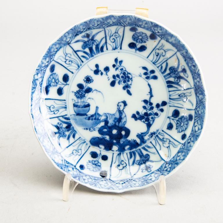 KOPPAR 4 st med FAT 5 st, Kina, Qingdynastin, 1700-tal.