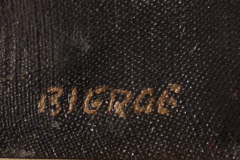 Roland Bierge, "Bouquet au damier".