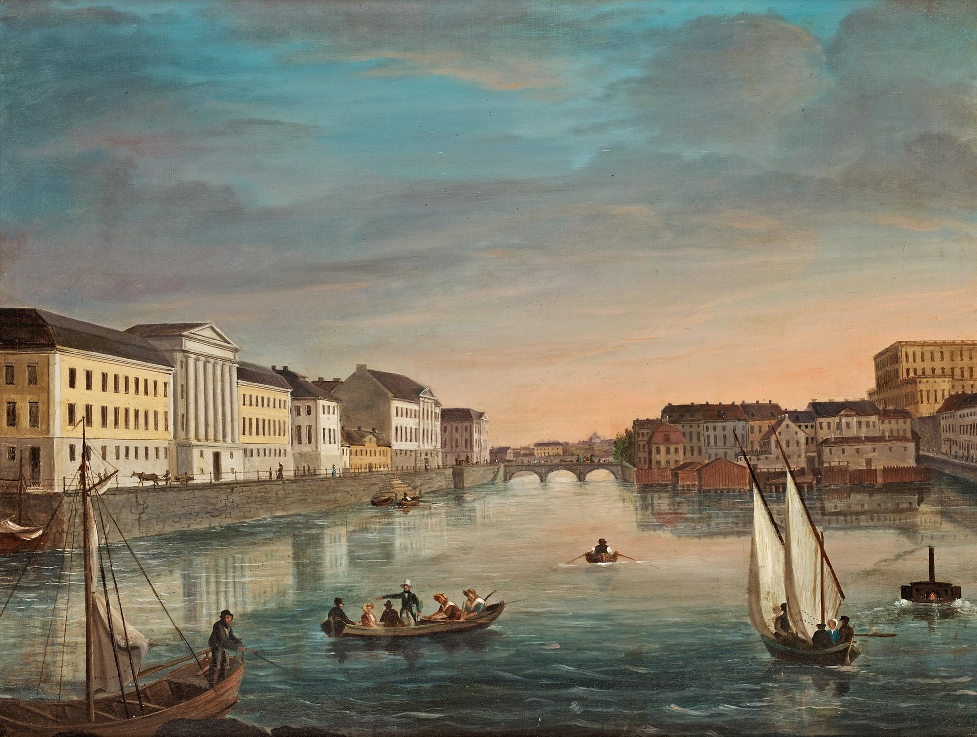 Axel Otto Mörner, Palaces in Stockholm.