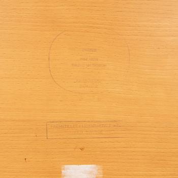 Bruno Mathsson & Piet Hein, soffbord, "Supercirkel", Fritz Hansen, Danmark,.