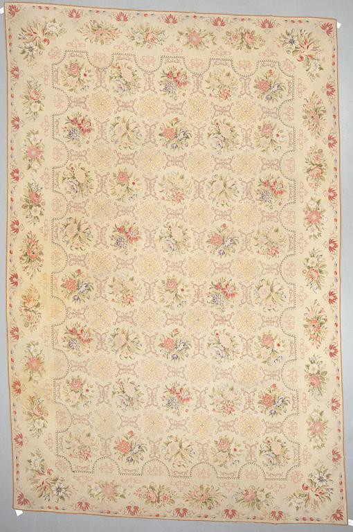 A carpet, an embroidery variant, ca 473 x 308,5 cm.