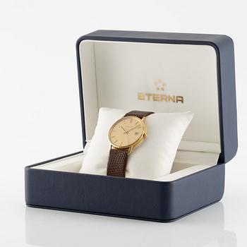 Eterna, wristwatch, 33.5 mm.