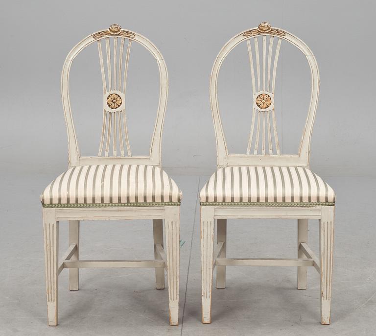 STOLAR, ett par. Sengustavianska, 1800-talets början.