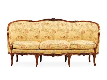 1214. A French Louis XV 18th century sofa.