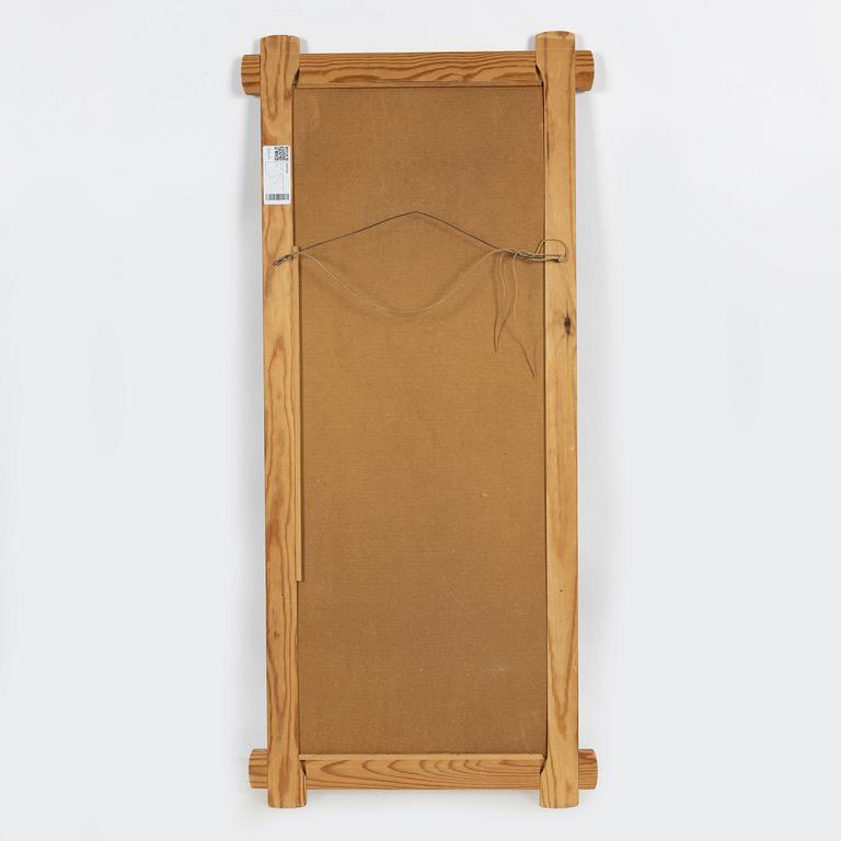 Uno Vallman, Mirror with Painted Frame.
