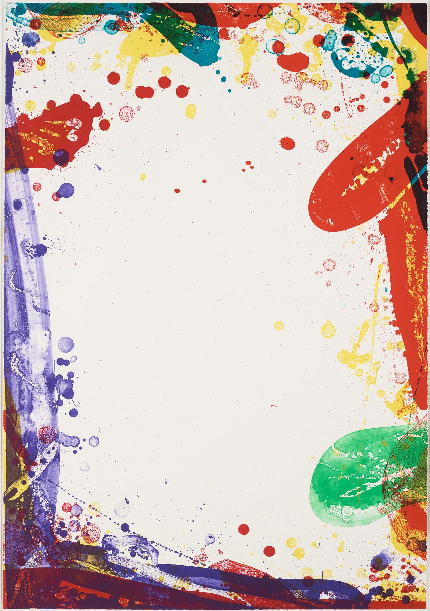 Sam Francis, "Seal Sail".