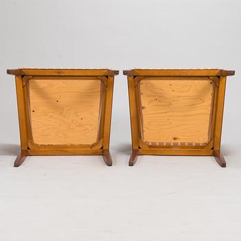 Eliel Saarinen, a pair of late 20th century 'Saarinen house Armchairs' for Adelta.