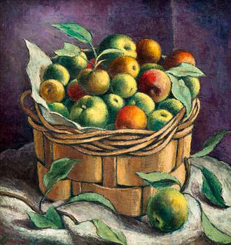 203. Nadia Benois, STILL LIFE WITH APPLES. БЕНУА, НАДЕЖДА ЛЕОНТЬЕВНА (1896-1975)
НАТЮРМОРТ С ЯБЛОКАМИ.