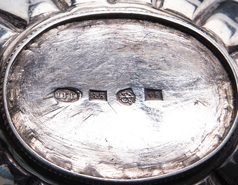 MJÖLKANNA, silver, Ryssland, St.Petersburg, Johan Fredrik Falck, 1838-1845.