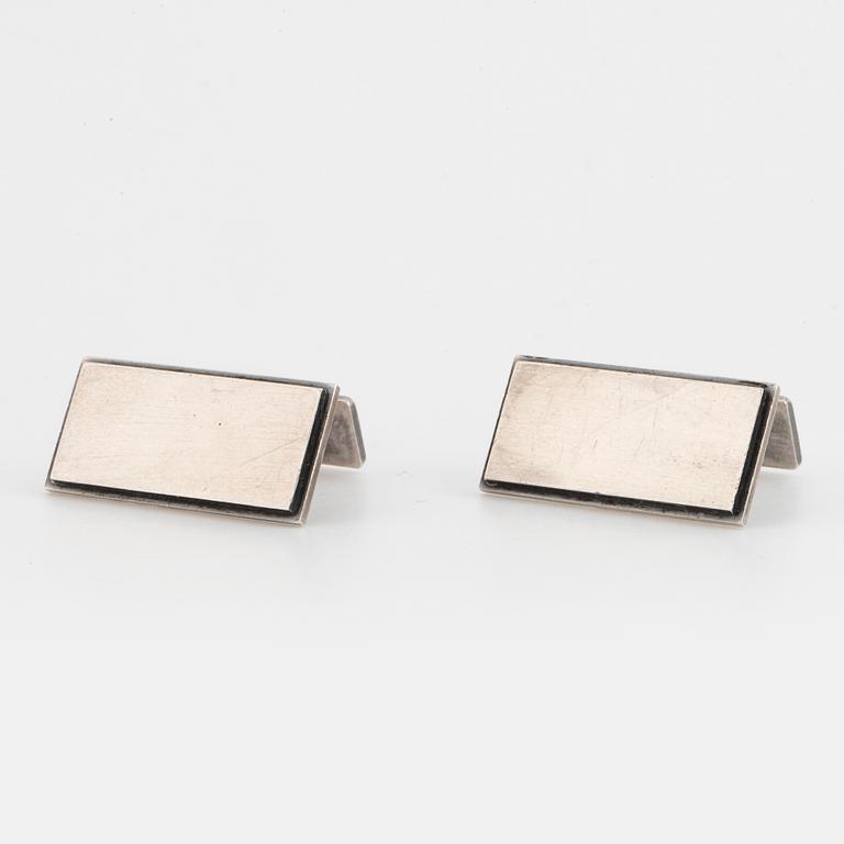 A pair of Stigbert cufflink silver.