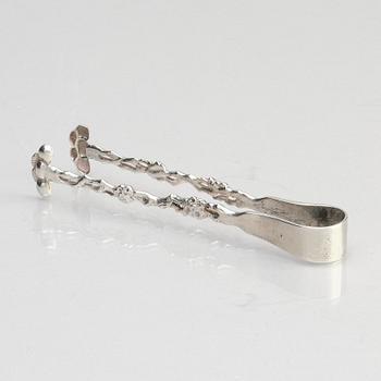 Teservis, fyra delar, silver. Hung Chong & Co, Shanghai, 1900-tal.