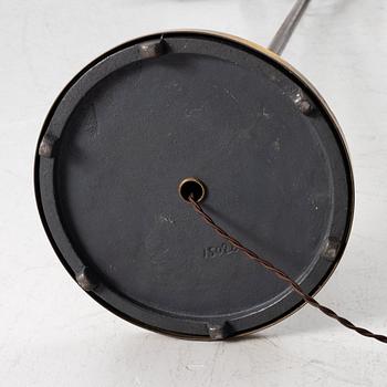 Harald Notini, a floor lamp model "15352", Arvid Böhlmarks Lampfabrik, Stockholm, 1940s.