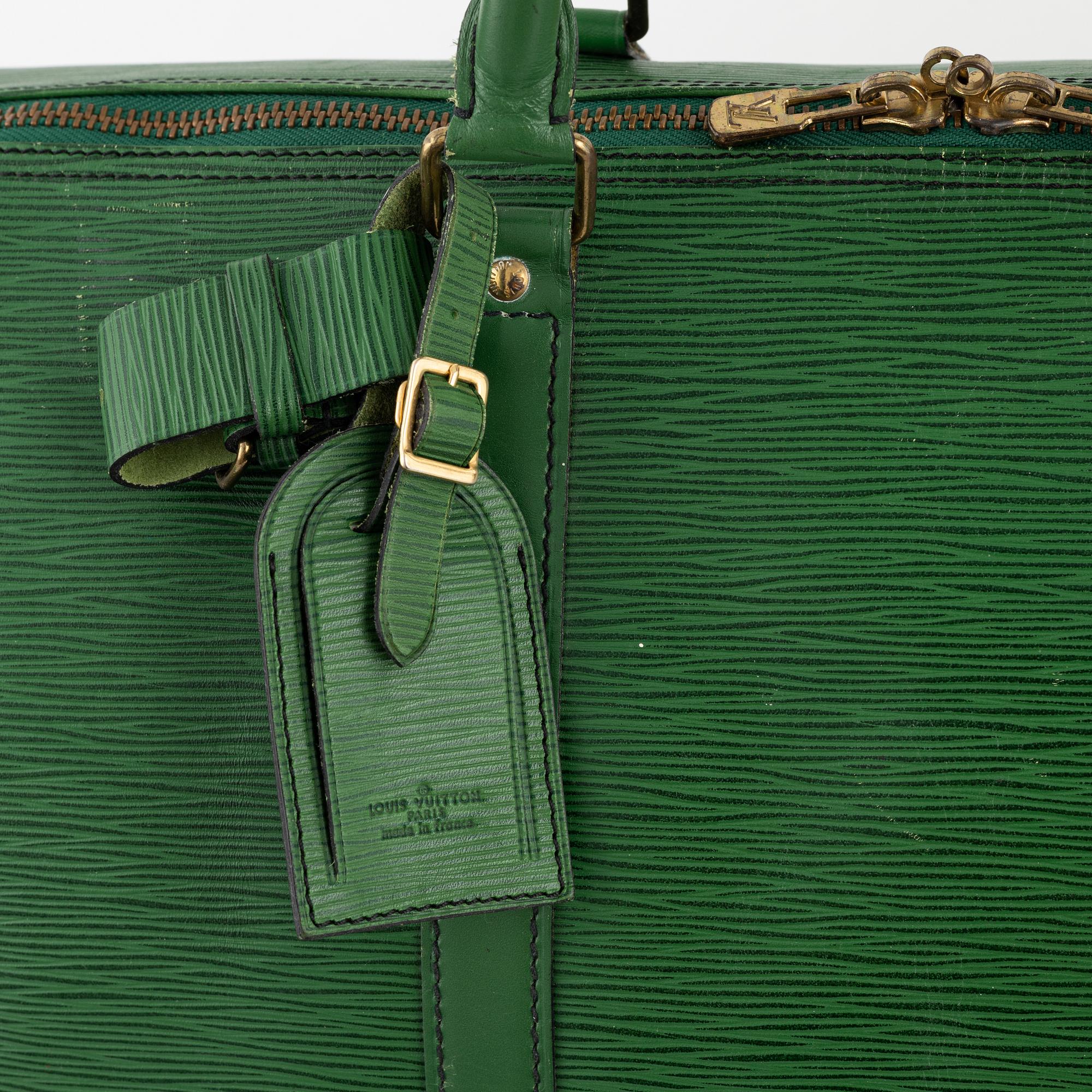 Louis Vuitton, weekendbag "Keepall 60 Epi", 1986.