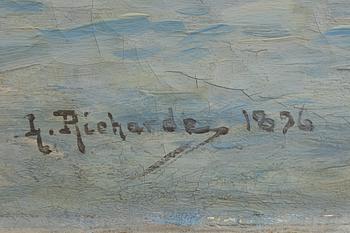 Ludvig Richarde, Skepp på öppet hav.