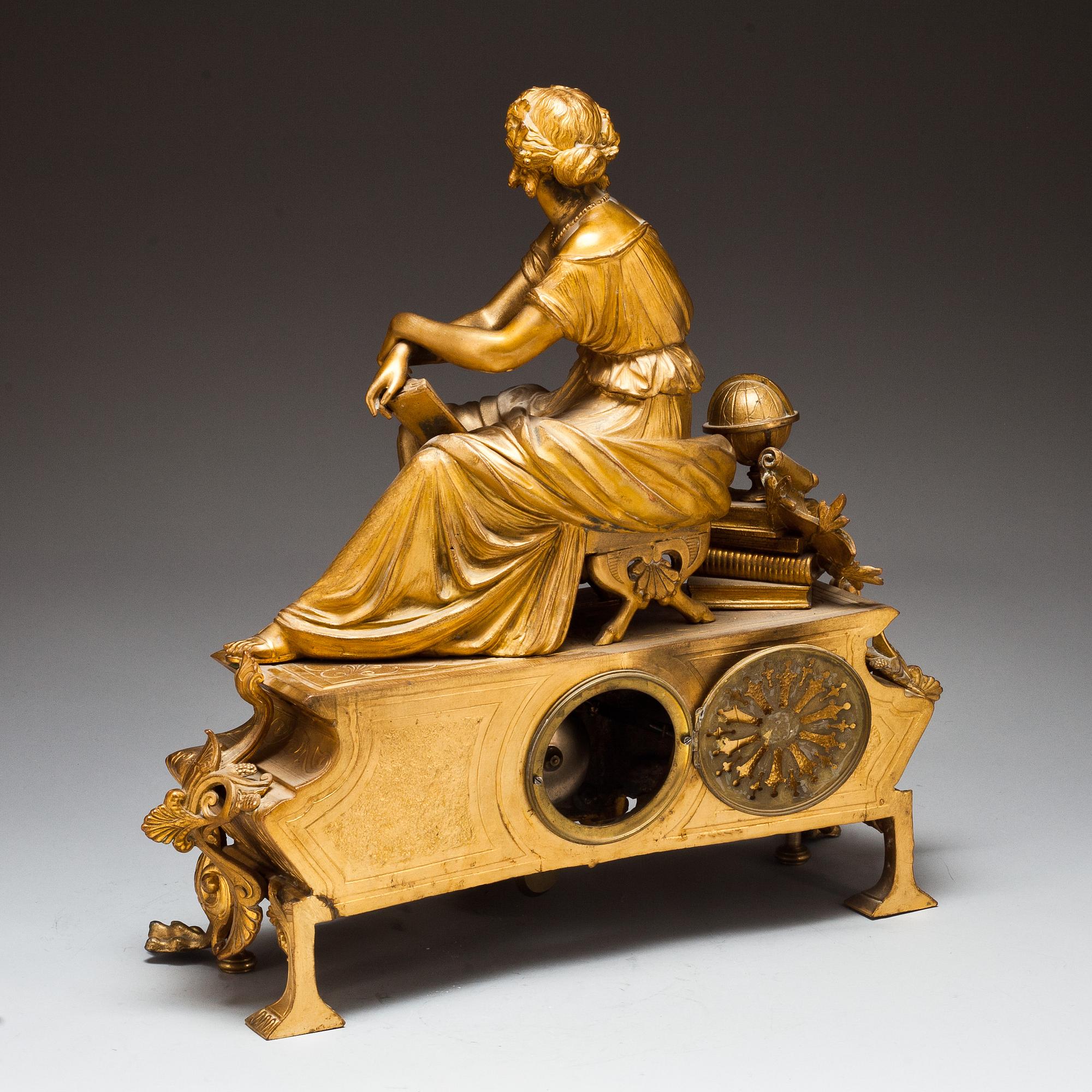 BORDSPENDYL, 1800-talets andra hälft. Frankrike.
