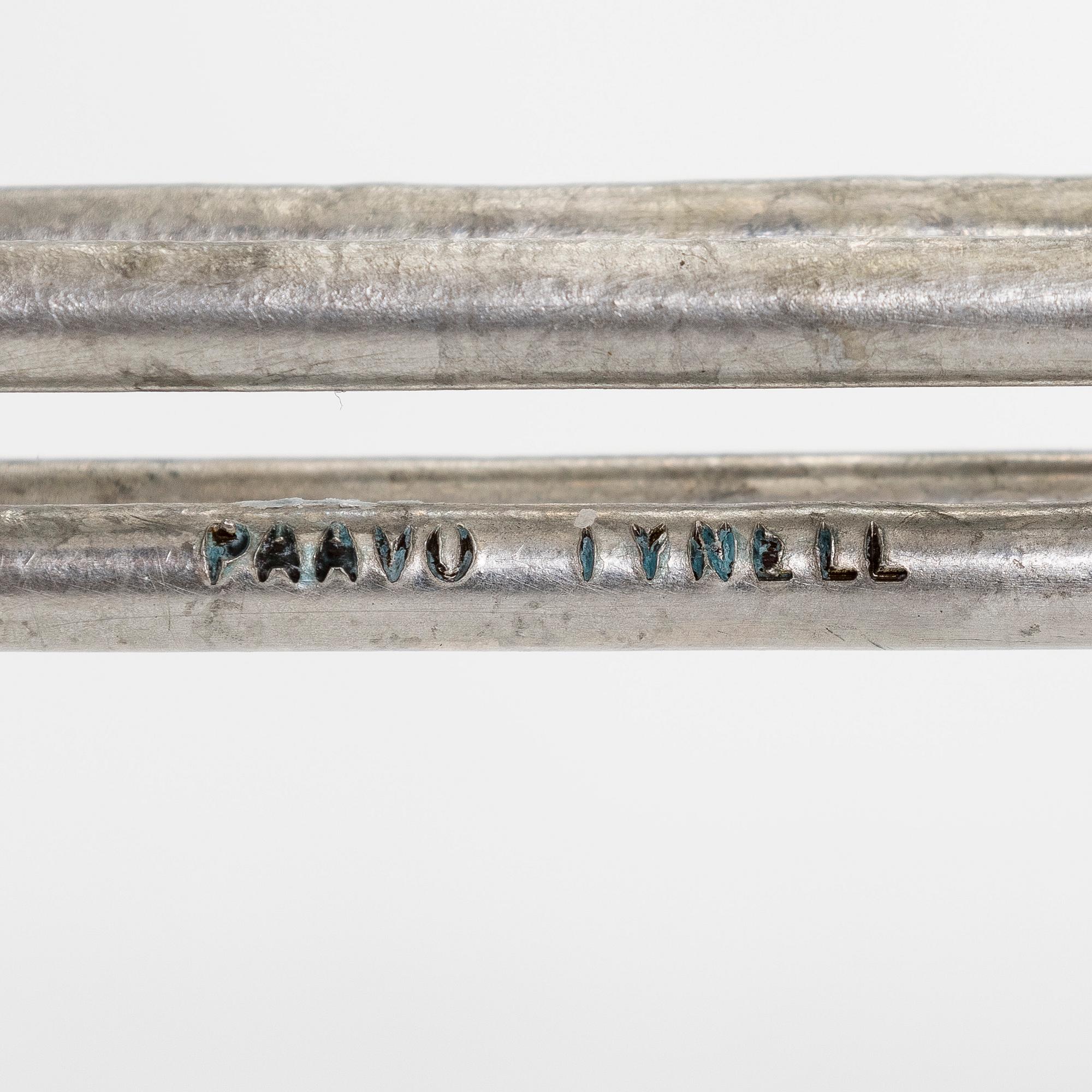 Paavo Tynell, kynttelikkö, 1960-luvun loppu.