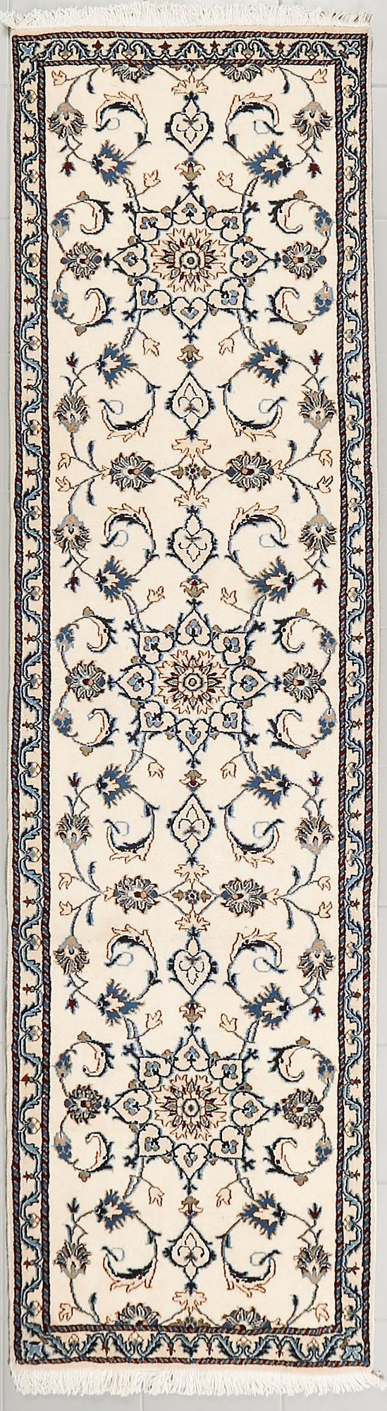 A Nain runner, ca 295 x 80 cm.