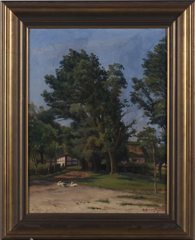 PER GUMMESON, olja på duk, sign o dat 1908.