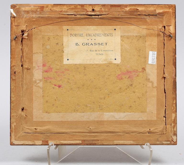 LEVY, MOSES, olja på papp-pannå, sign.