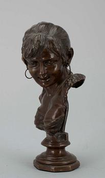 TOMMASO CAMPAJOLA, skulptur, brons, sign.