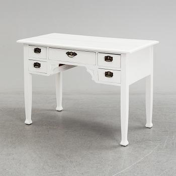 A painted desk, early 20th Century.