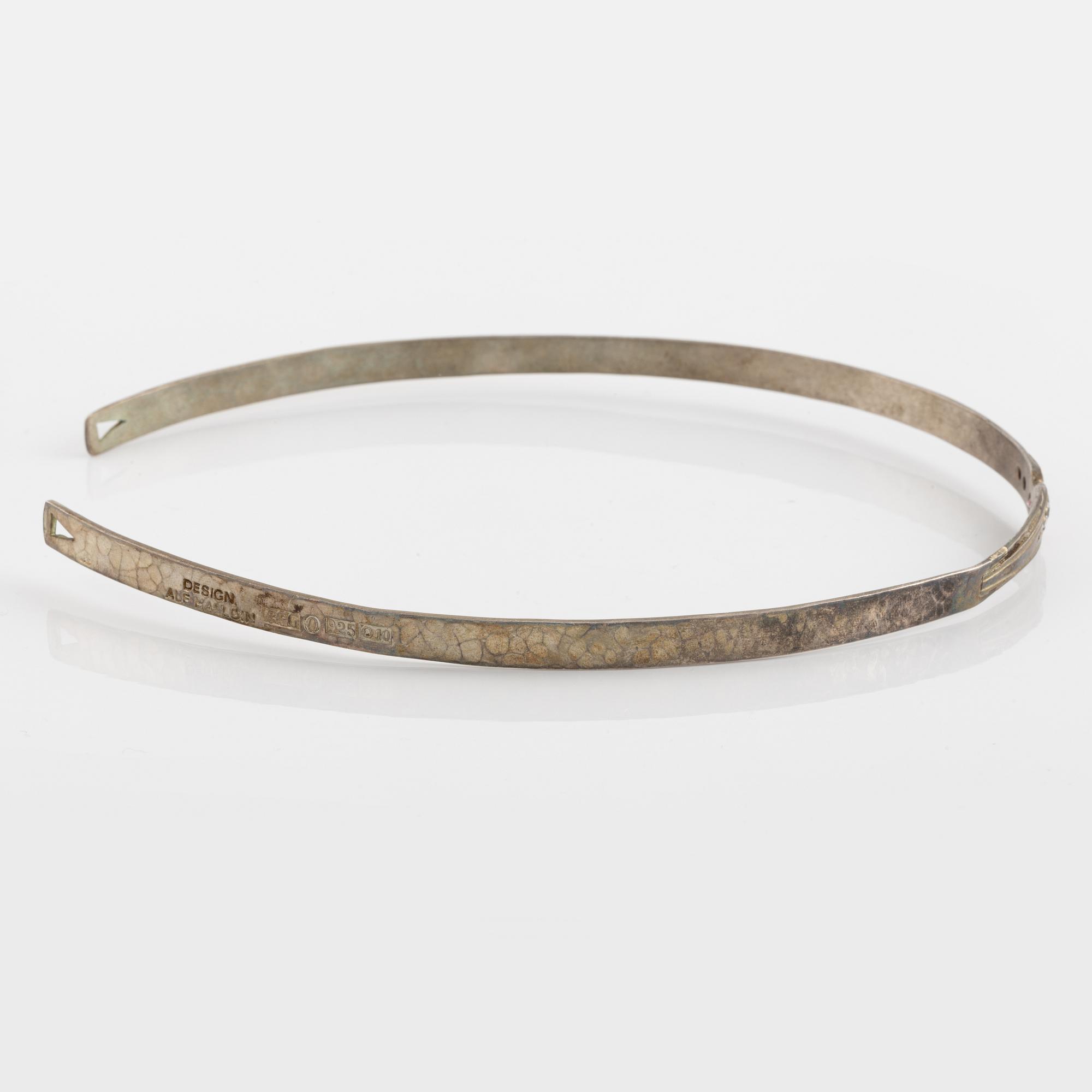 Alf Halldin silver diadem.