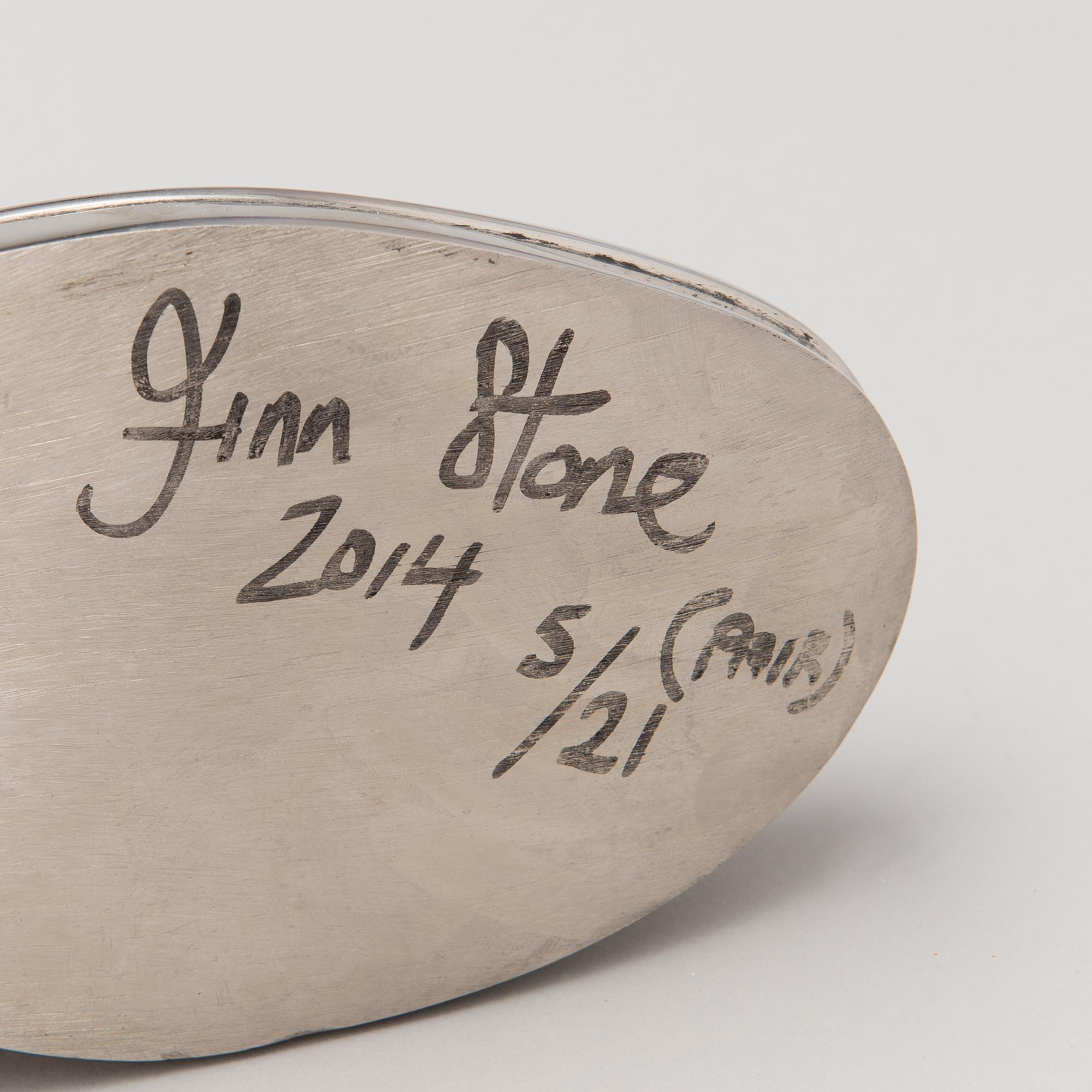 FINN STONE, CHROME HIGH TOPS.
