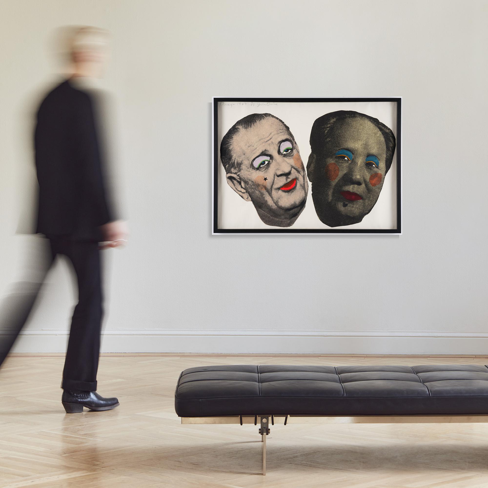 Jim Dine, "Drag - Johnson and Mao".
