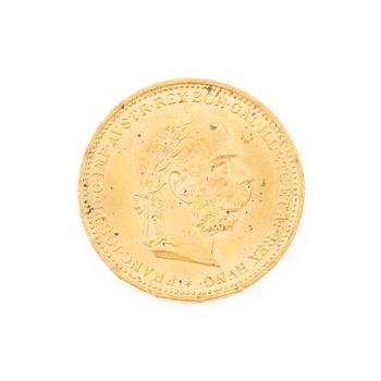 Gold coin, Austria-Hungary, 20 Corona, 1894.