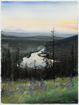 Peter Eugén, View over Åresjön.
