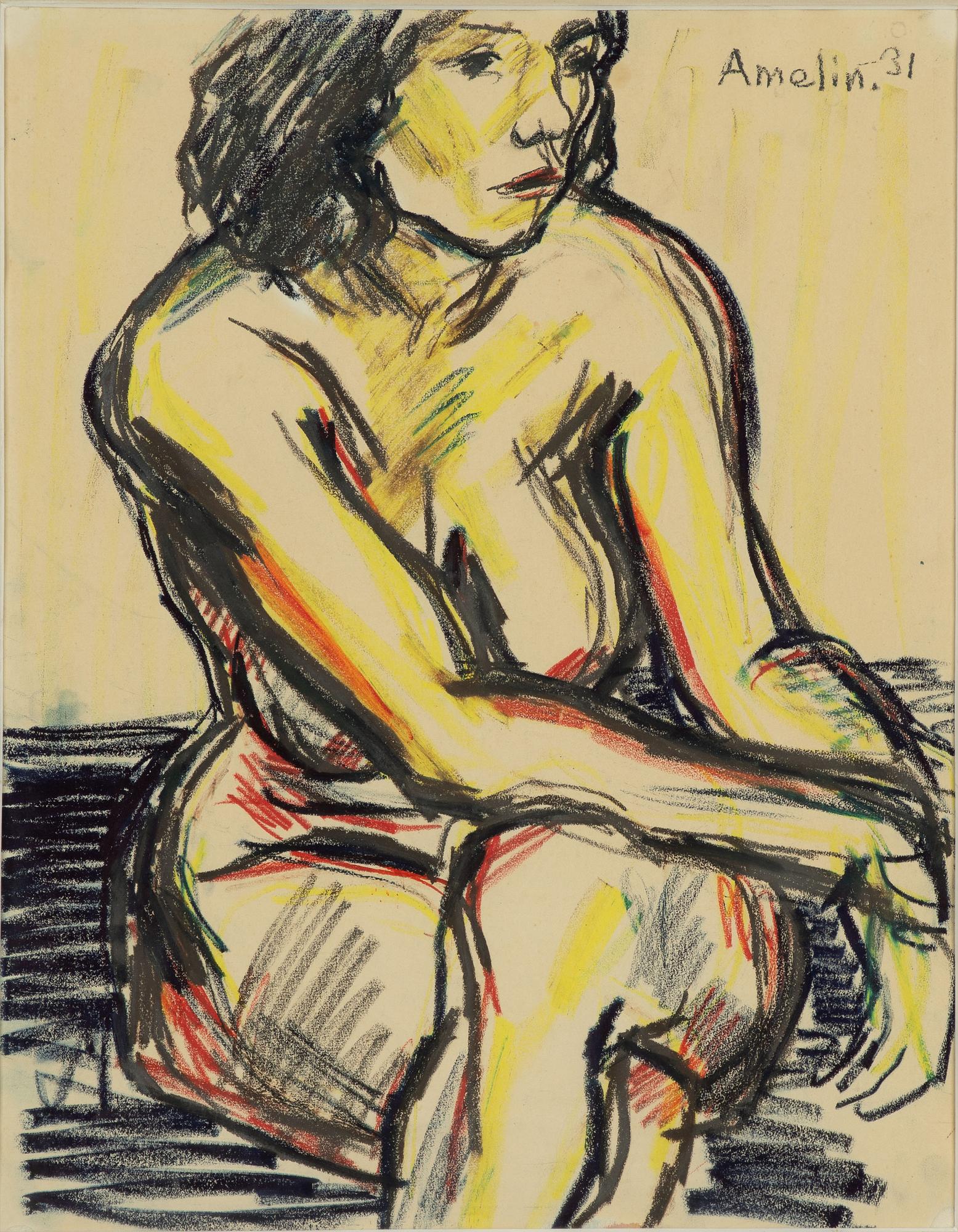 Albin Amelin, Nude Study.