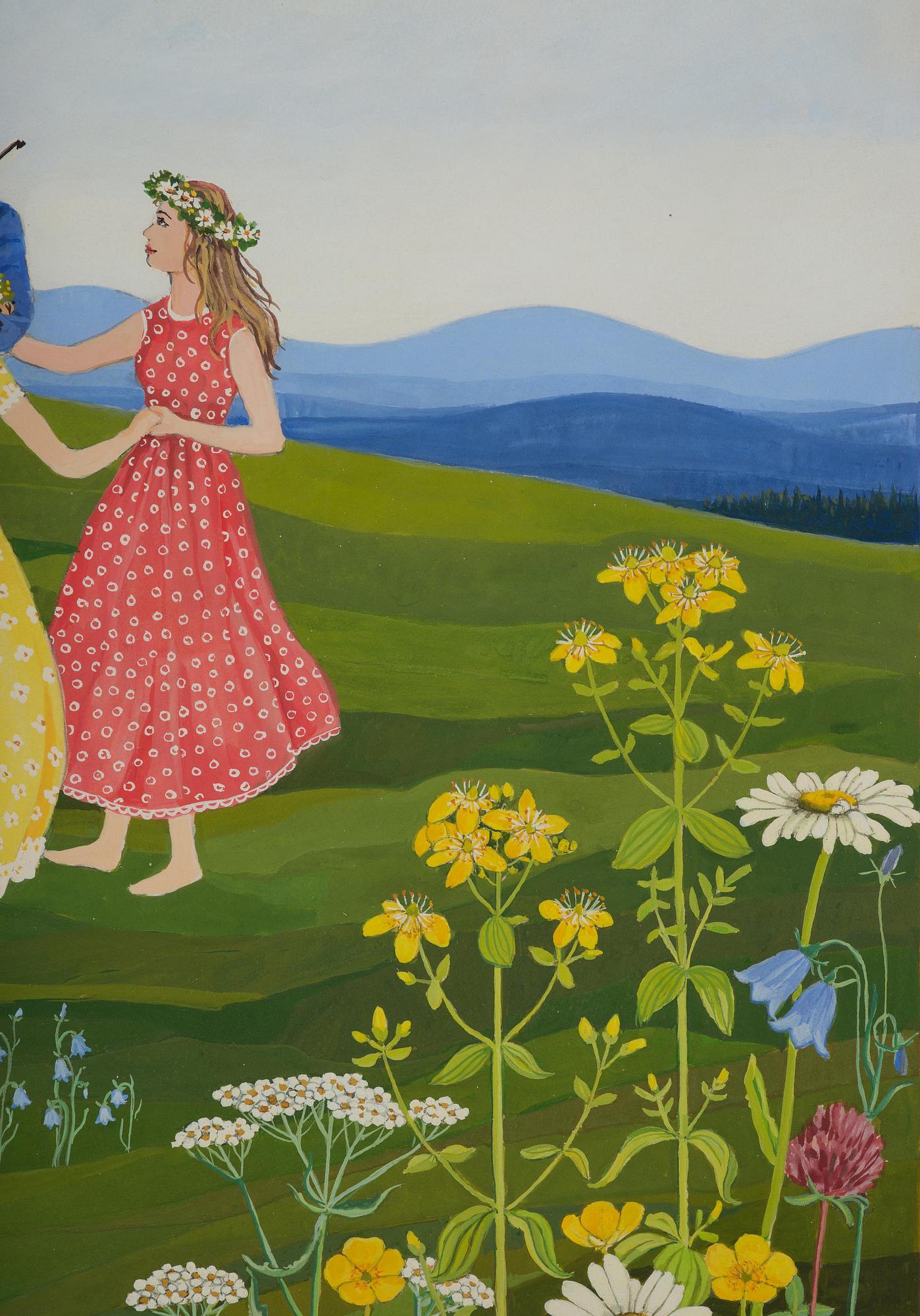 Stina Sunesson, "Sommardansen" (Summer Dance).
