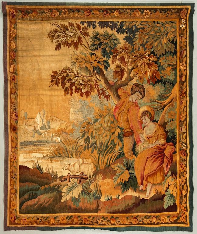 A tapestry from the seond half of the 19th century.