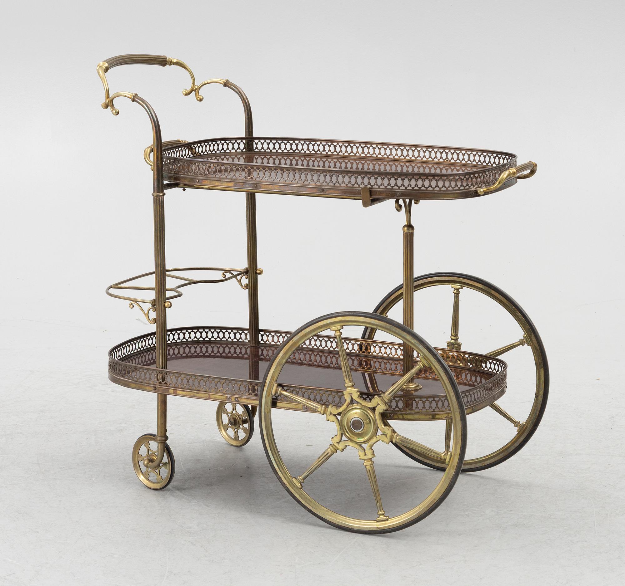 Serving cart, second half of the 20th century.