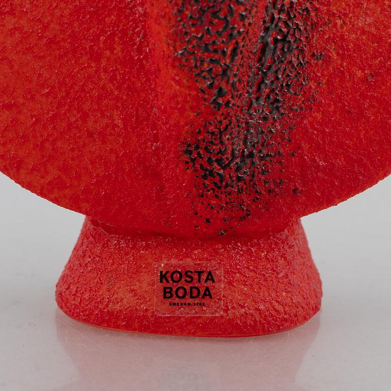 Kjell Engman,  a glass sculpture, Kosta Boda.