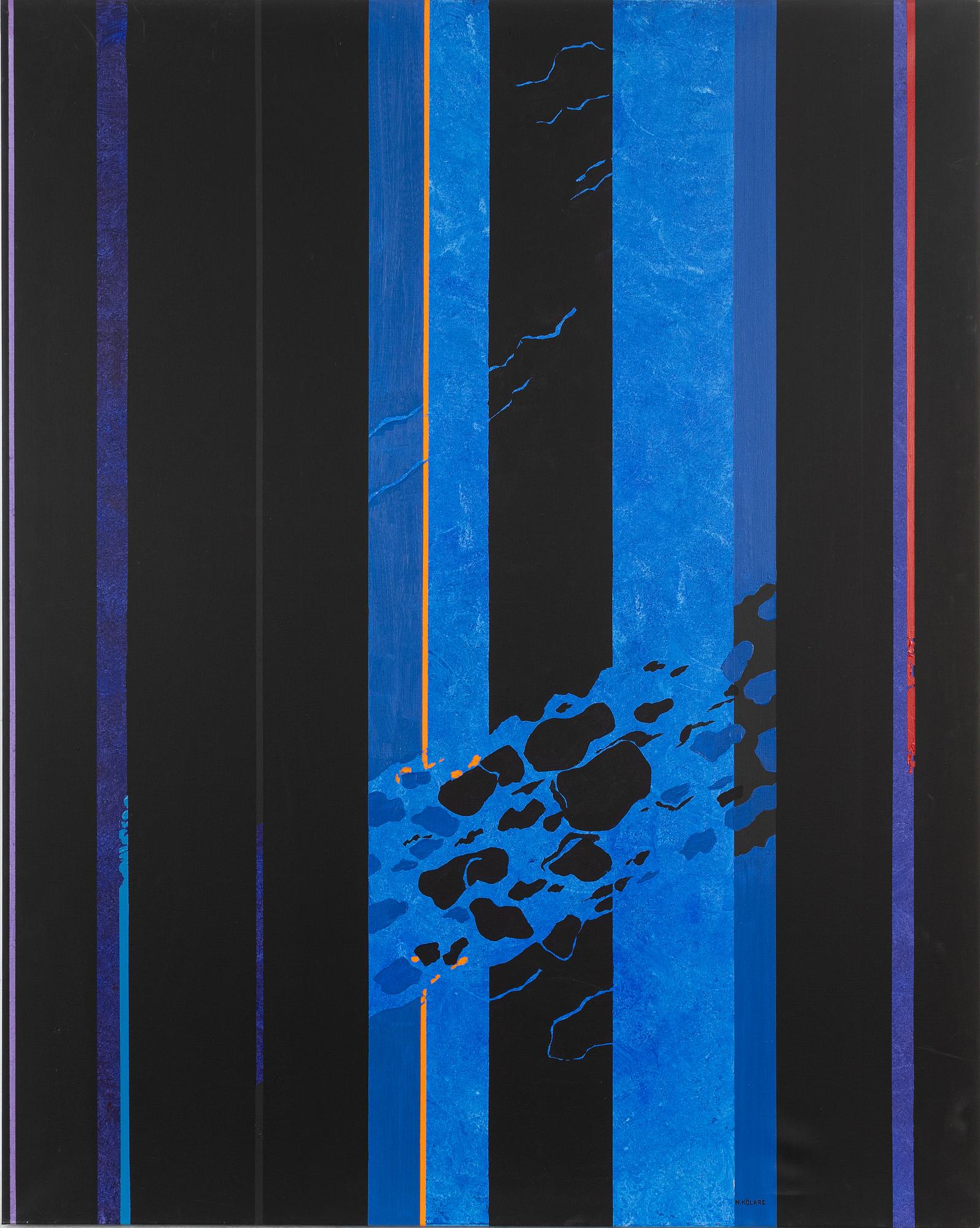 Nils Kölare, oil on canvas, signed.