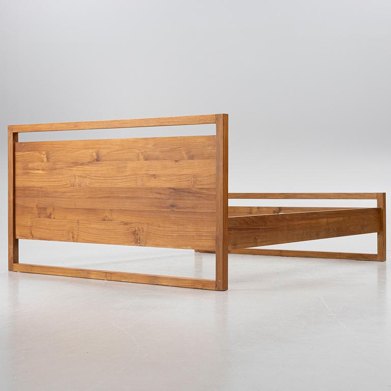 A bed frame from Ethnicraft.