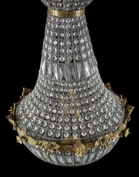 LJUSKRONA, sent 1900-tal/2000-tal, höjd 95 cm.