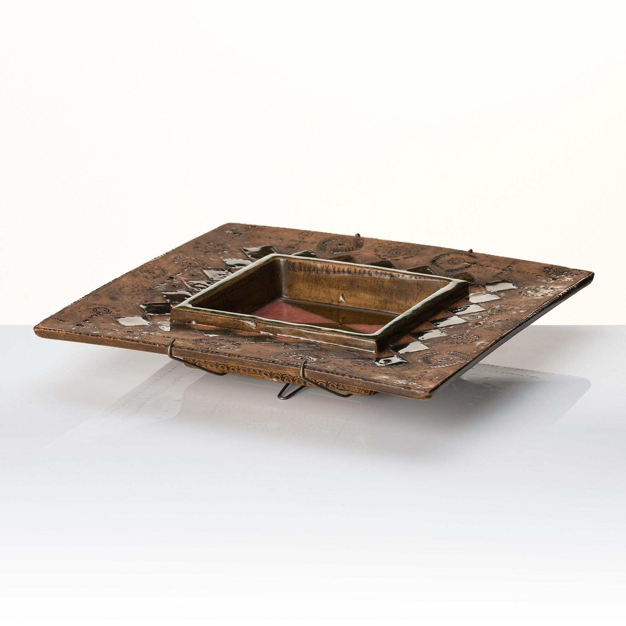 Rut Bryk, a ceramic sculpture / dish, Finland ca 1960.
