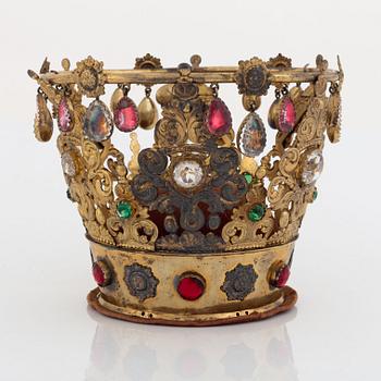 A wedding crown, FA Eneroth Stockholm 1855.