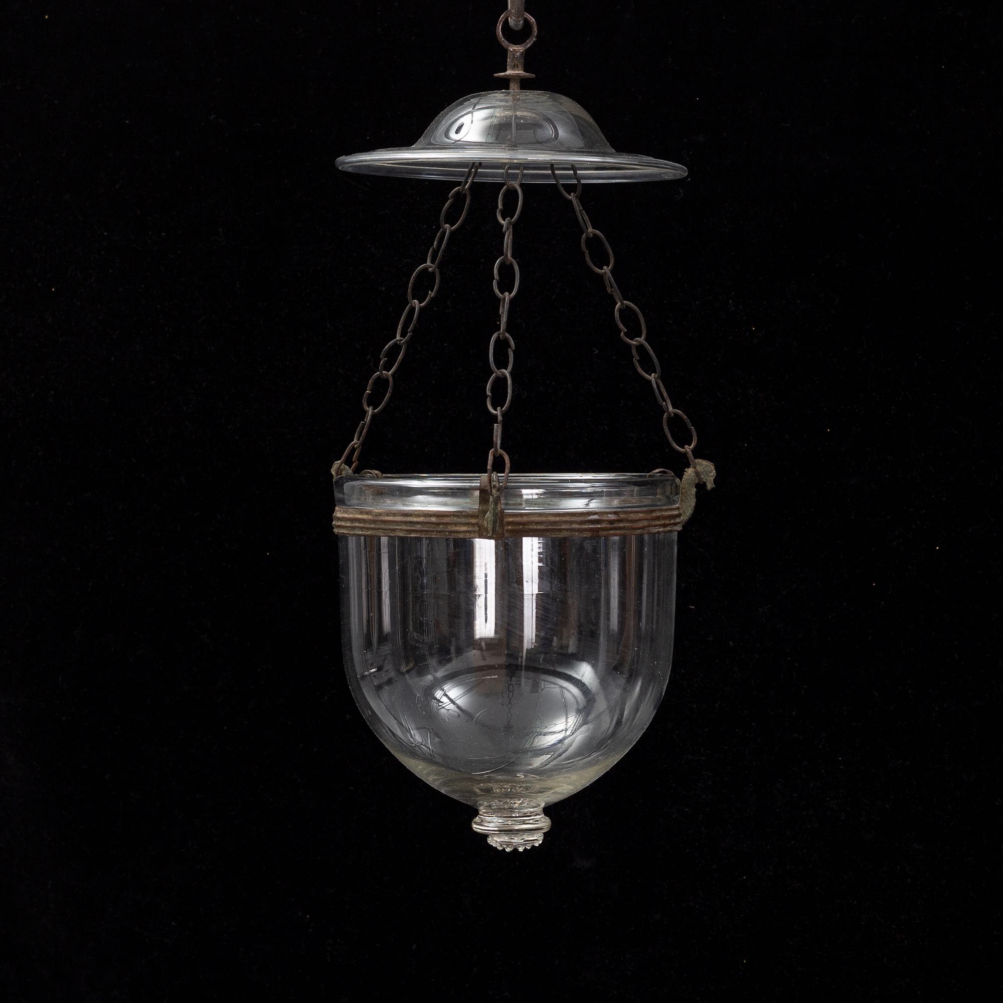 Taklykta, glas, sent 1800-tal.