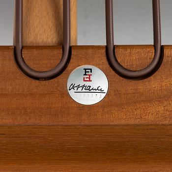 Peter Hvidt & Orla Mølgaard Nielsen, soffgrupp, 3 delar, "Minerva", France & Son, Danmark, 1960-tal.