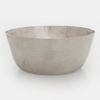 Tapio Wirkkala, skål, silver, Kultakeskus, Tavastehus 1978.