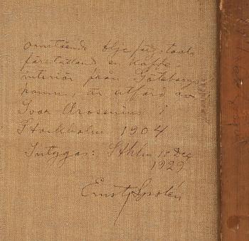 Ivar Arosenius, Café interior.