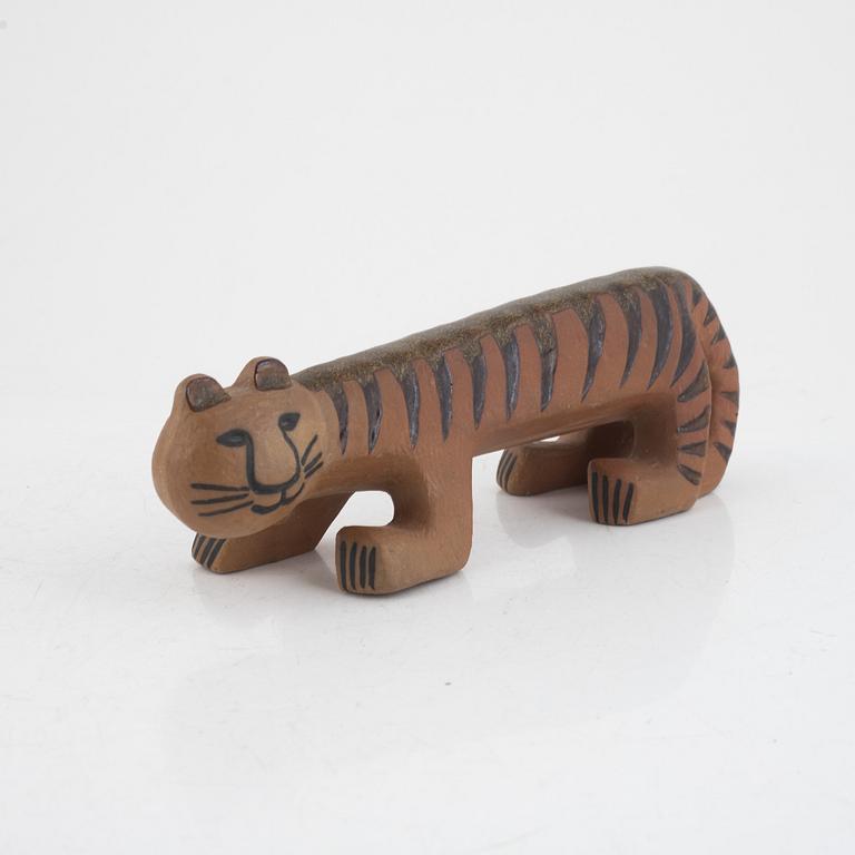 Lisa Larson, figurine, "Tiger", from the "Africa" series, Gustavsberg 1965-75.