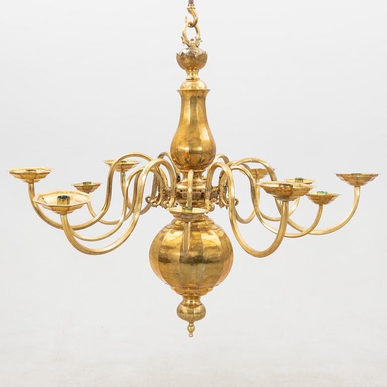 Chandelier, Baroque style, first half of the 20th century.