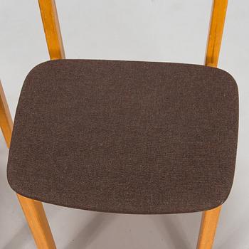 Lasse Ollinkari, six 1960s "Ervi chairs" for Artek. .